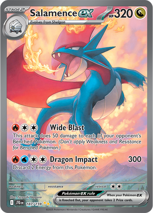 #187 Salamence EX