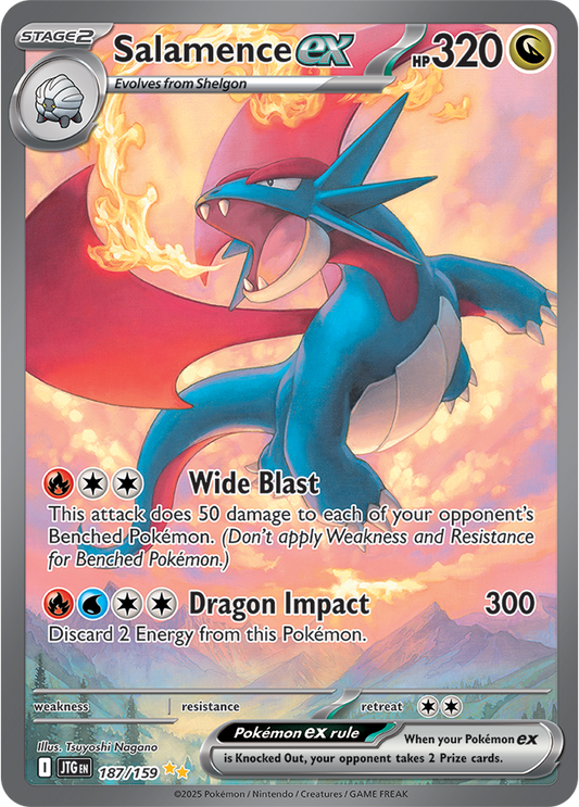 #187 Salamence EX
