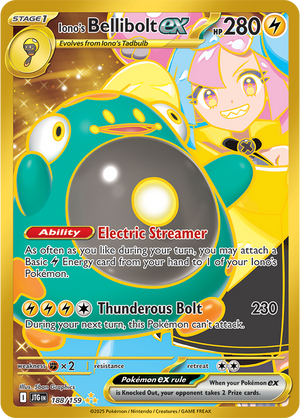 #188 Iono's Bellibolt EX