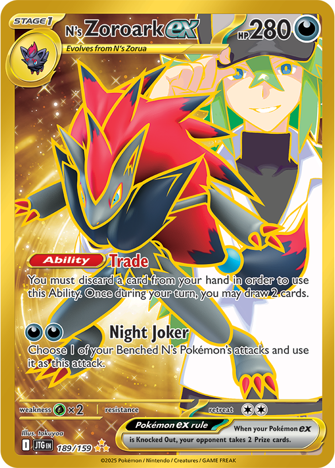 #189 N's Zoroark EX