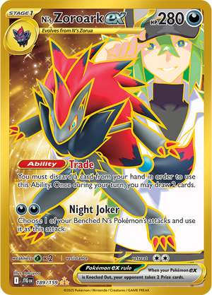#189 N's Zoroark EX
