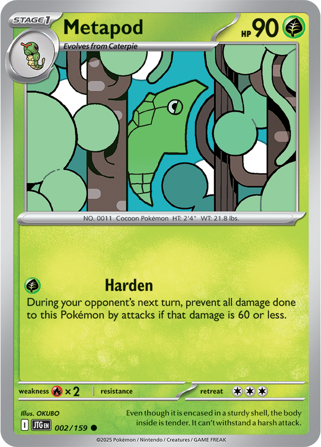 #002 Metapod