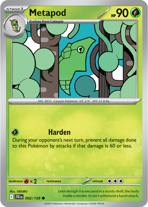 #002 Metapod