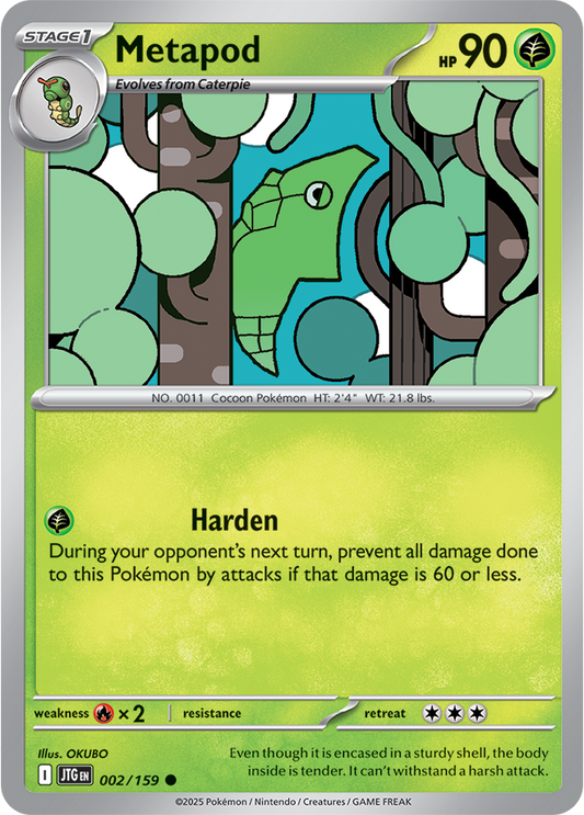 #002 Metapod