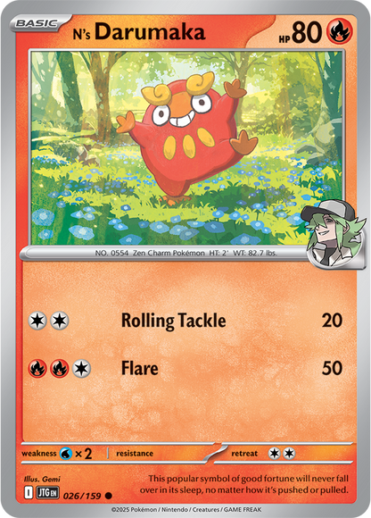 #026 N's Darumaka