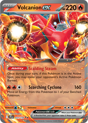 #031 Volcanion EX