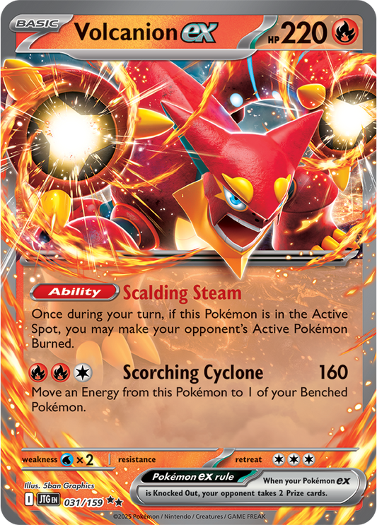 #031 Volcanion EX