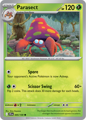 #005 Parasect