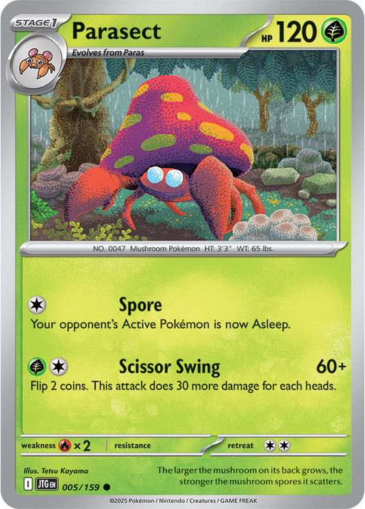#005 Parasect