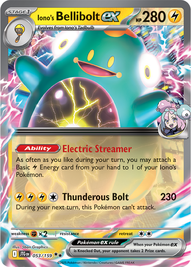 #053 Iono's Bellibolt EX