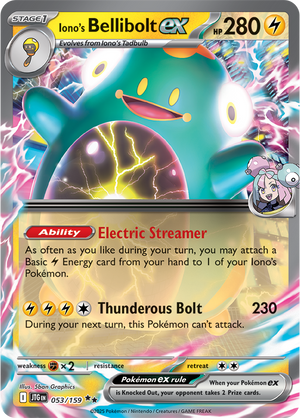 #053 Iono's Bellibolt EX