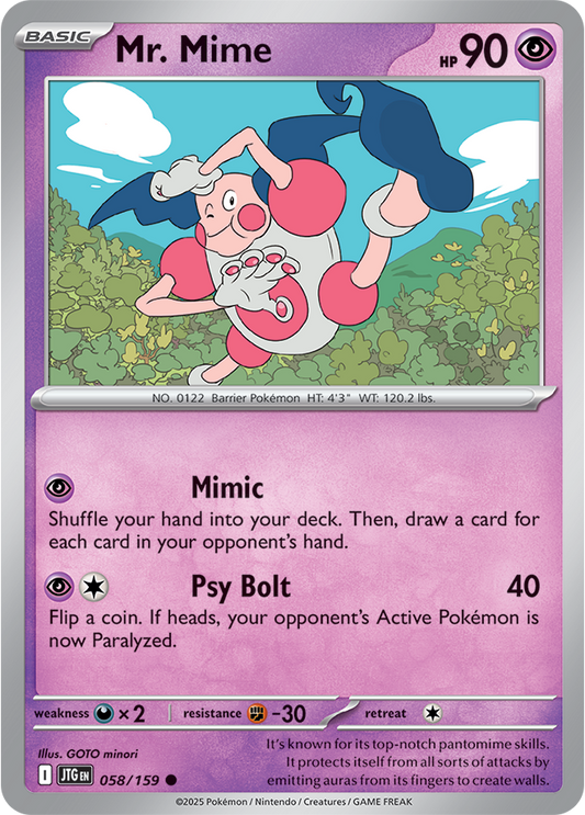 #058 Mr.Mime