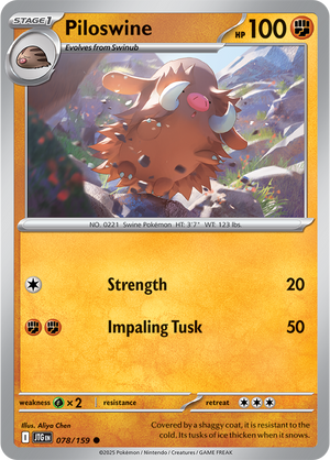 #078 Piloswine