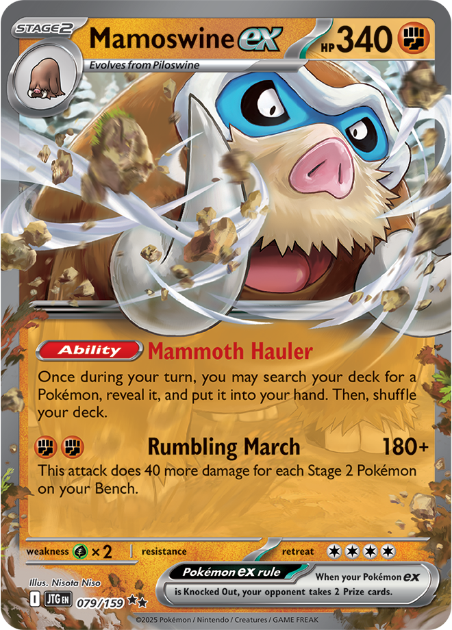 #079 Mamoswine EX