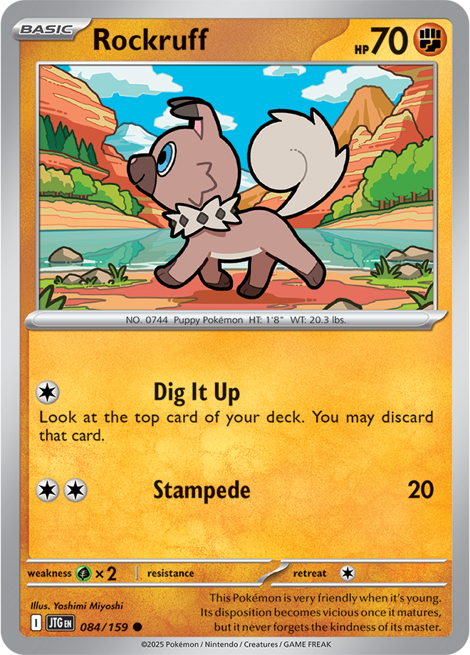#084 Rockruff