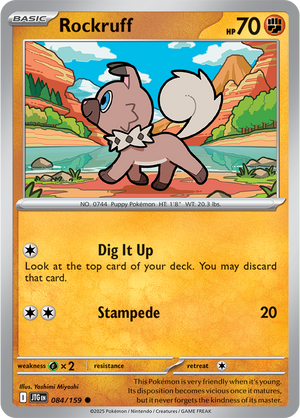 #084 Rockruff