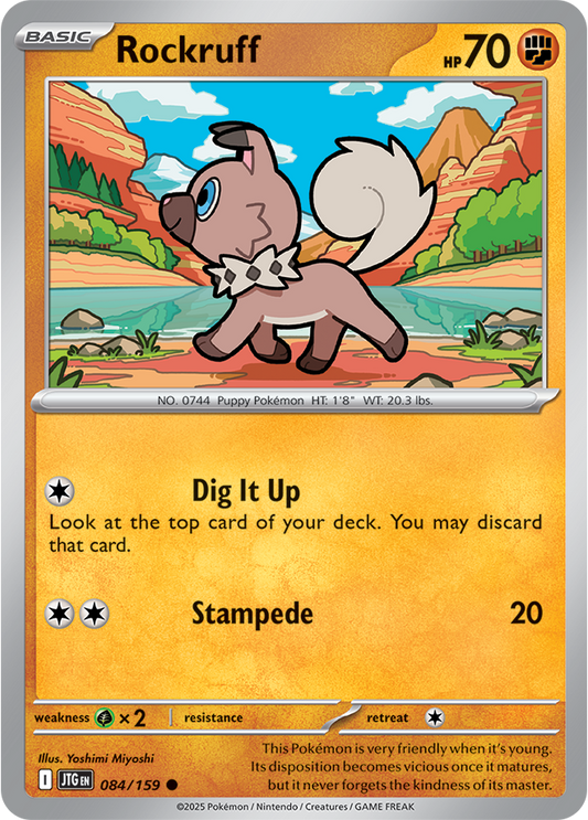 #084 Rockruff