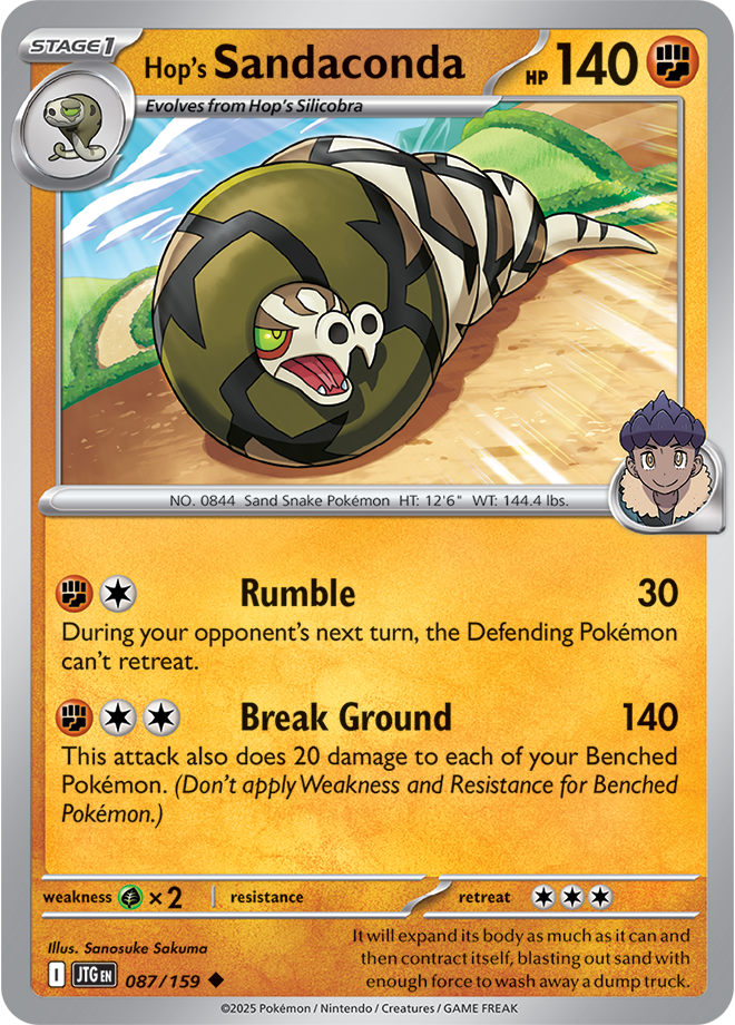 #087 Hop's Sandaconda