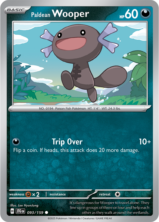#093 Paldean Wooper