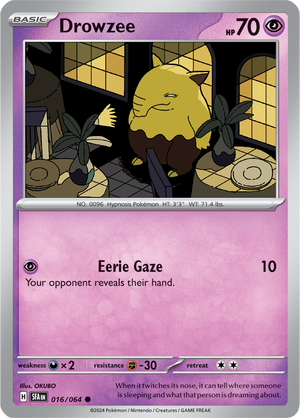#016 Drowzee