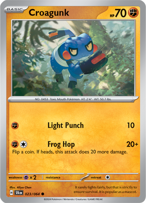 #023 Croagunk