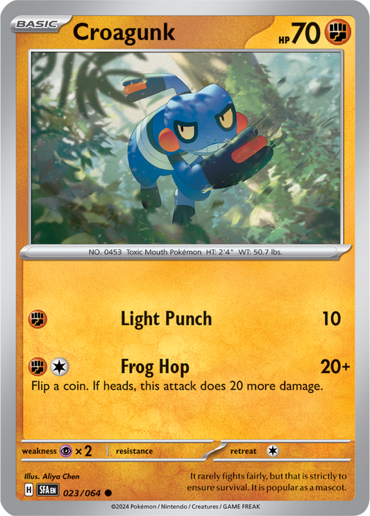 #023 Croagunk
