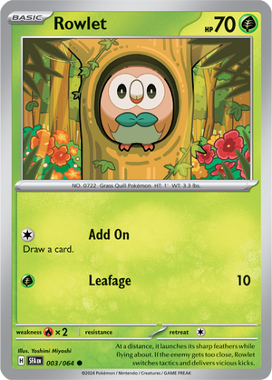 #003 Rowlet