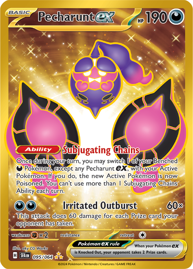 #095 Pecharunt EX