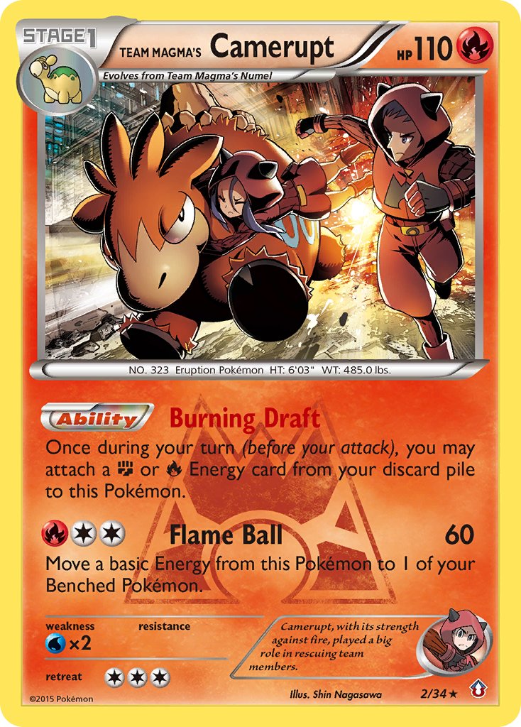#002 Team Magma's Camerupt