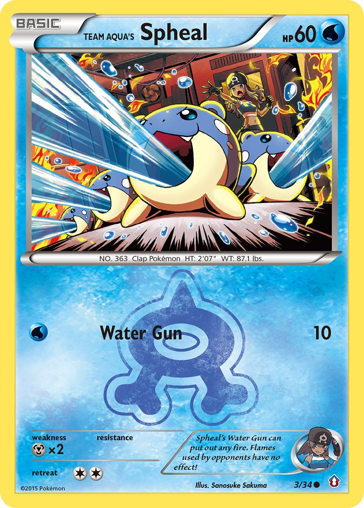 #003 Team Aqua's Spheal