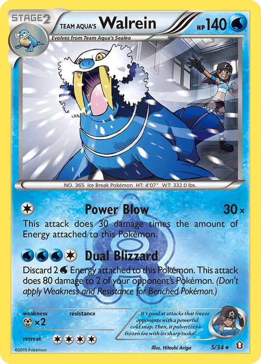 #005 Team Aqua's Walrein