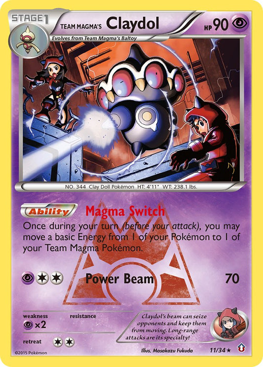 #011 Team Magma's Claydol