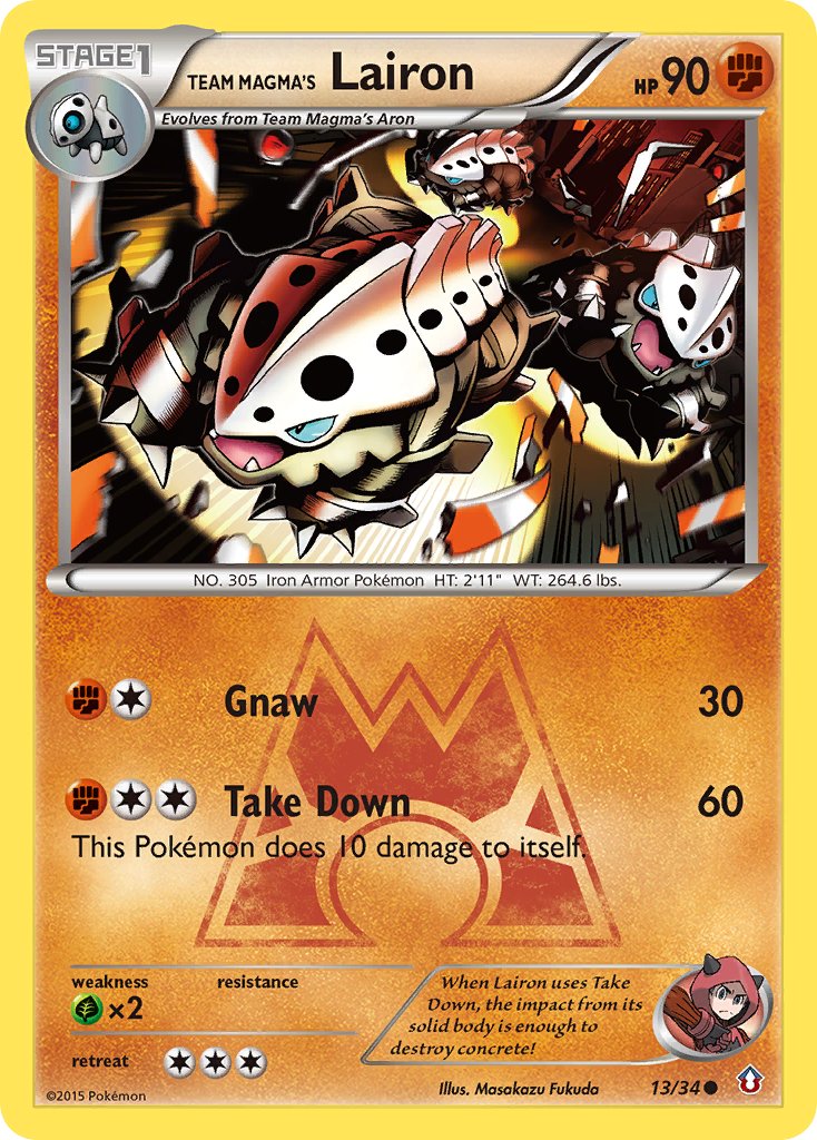 #013 Team Magma's Lairon