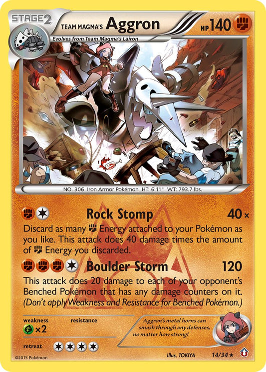 #014 Team Magma's Aggron