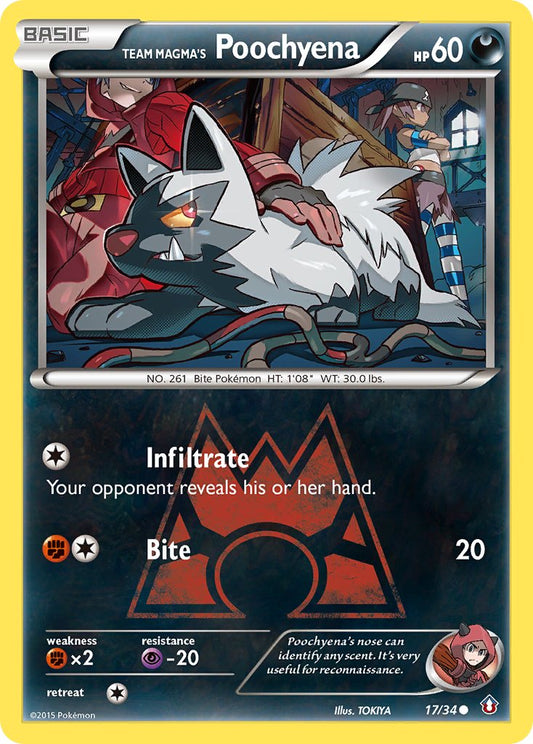 #017 Team Magma's Poochyena