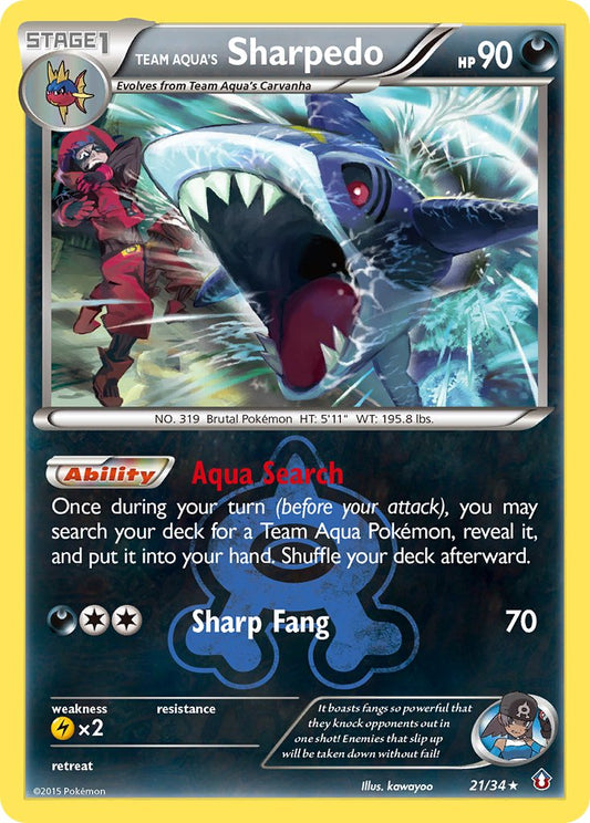#021 Team Aqua's Sharpedo