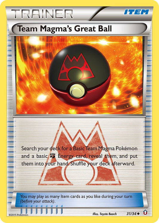 #031 Team Magma's Great Ball