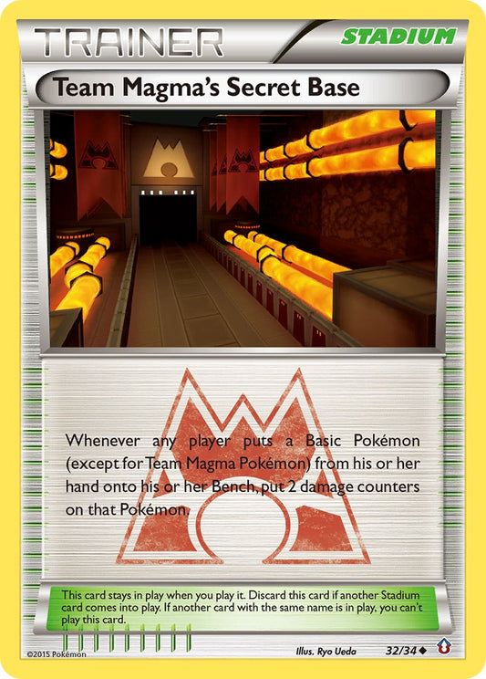#032 Team Magma's Secret Base