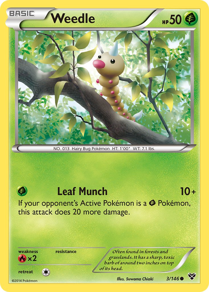 #003 Weedle