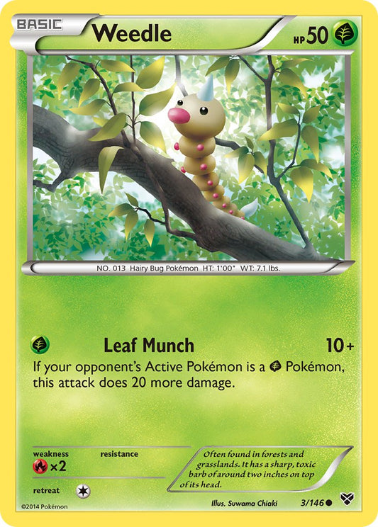 #003 Weedle