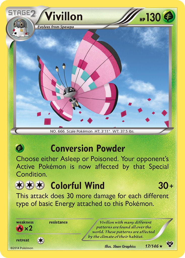 #017 Vivillon [High Plains]