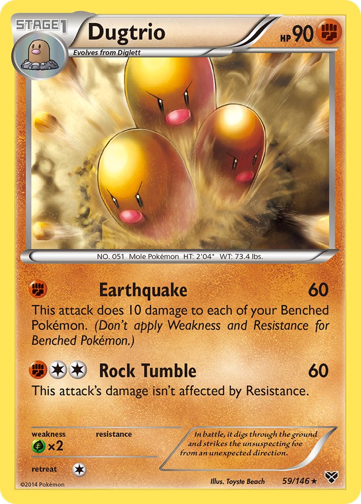 #059 Dugtrio