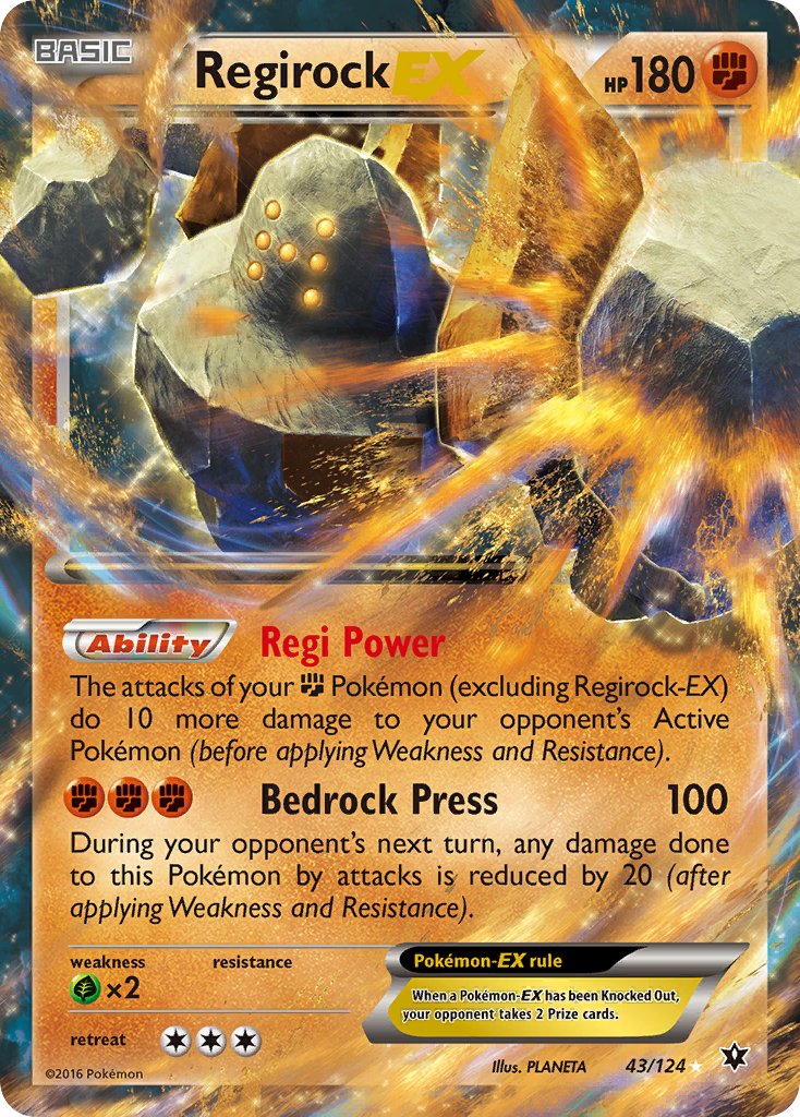 #043 Regirock-EX