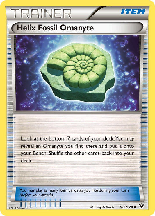#102 Helix Fossil Omanyte