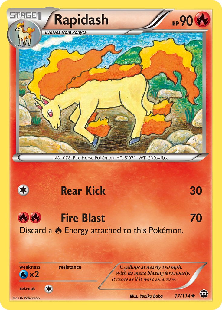 #017 Rapidash