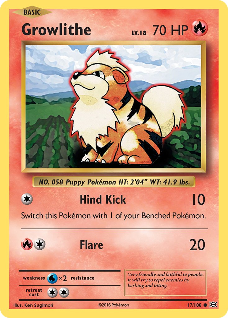 #017 Growlithe