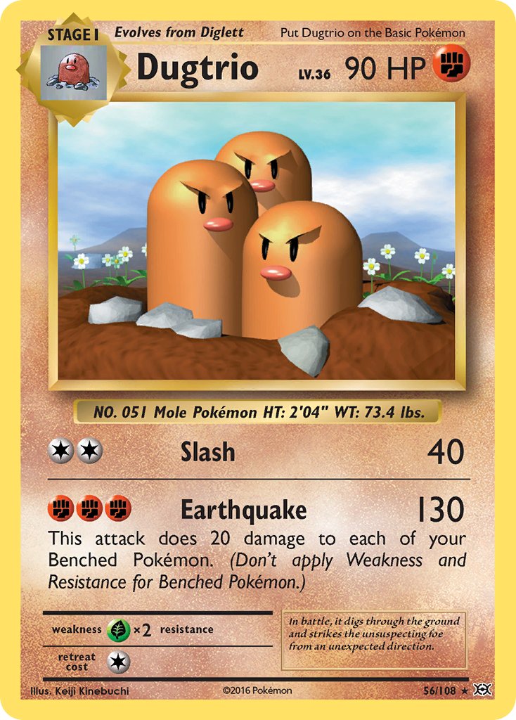 #056 Dugtrio