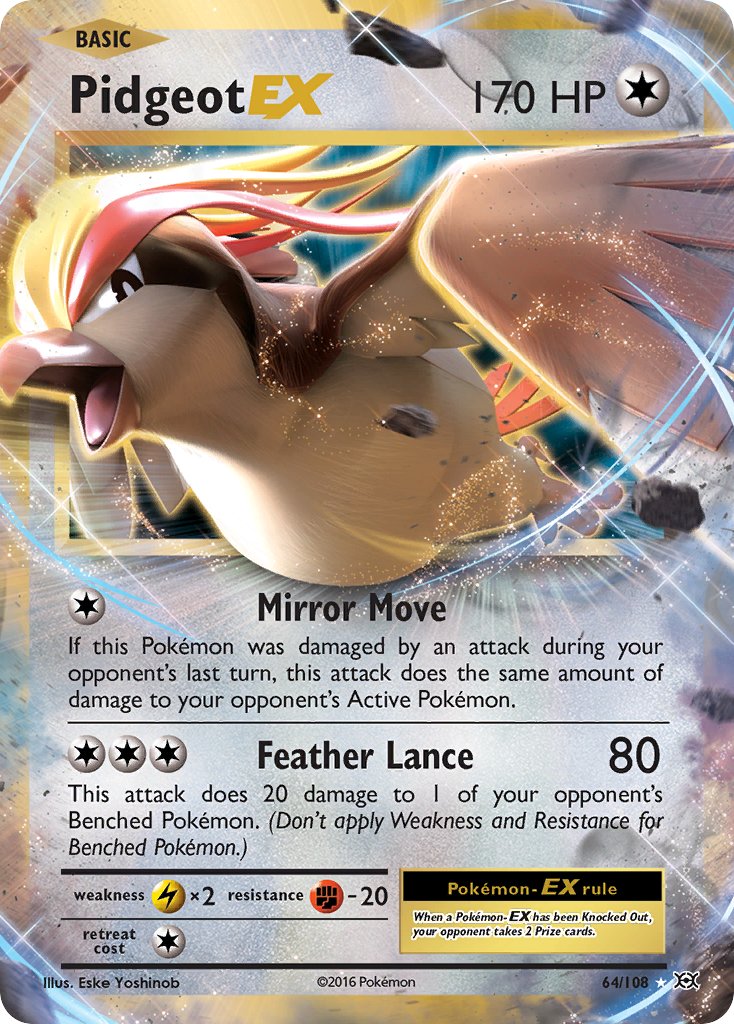 #064 Pidgeot-EX