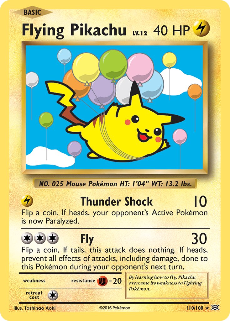 #110 Flying Pikachu