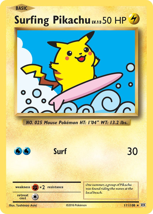 #111 Surfing Pikachu